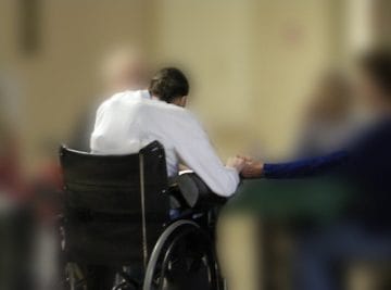 Touching, Chromogenic print, by Ellen Jantzen 