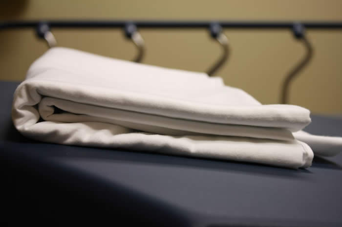 Folded linen, Photography by Elena Levitskaya