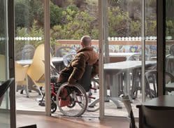 Dining room, photography by Eric Breitbart