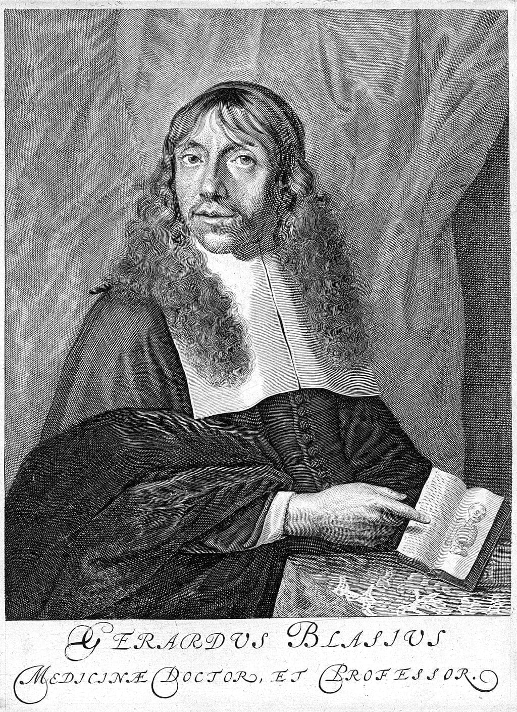 Engraving of Gerard Blasius
