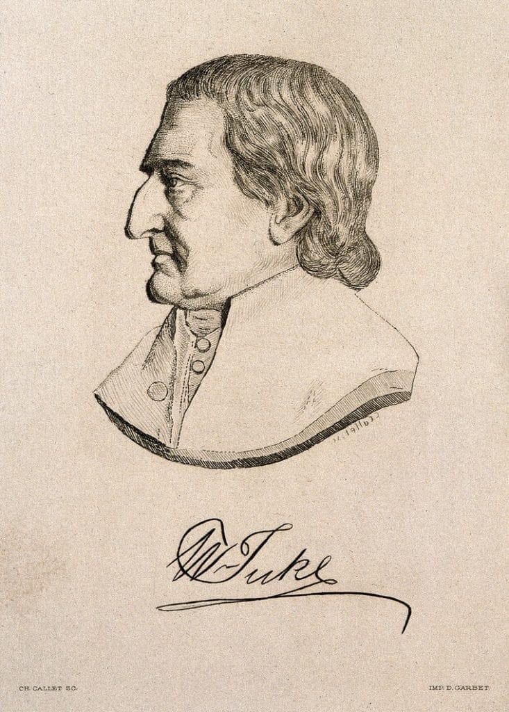 Etching of William Tuke
