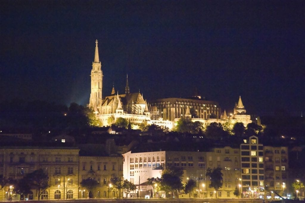 Budapest at night