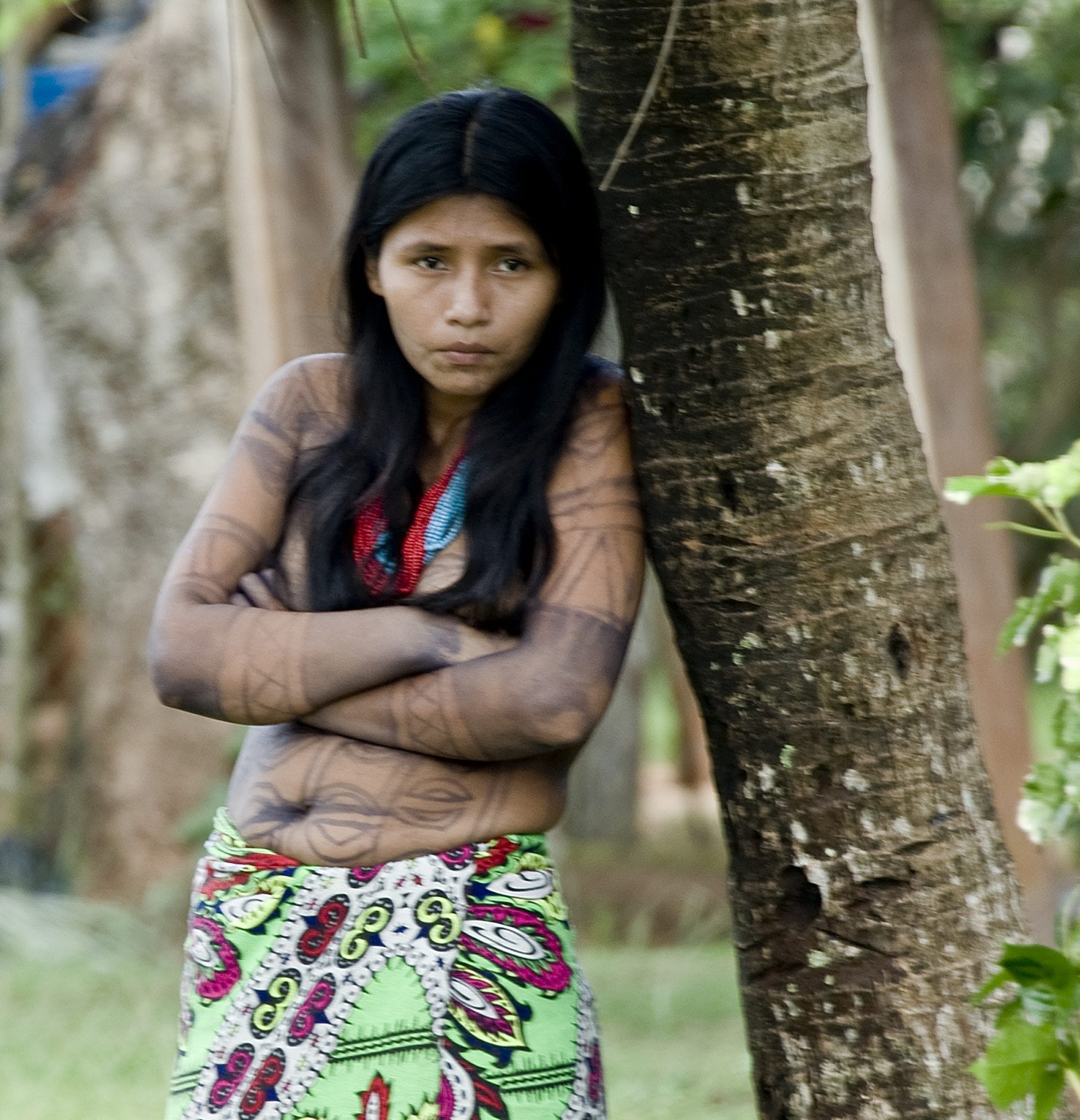 Member of the Emberá tribe