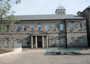 View of the Royal Infirmary of Edinburgh