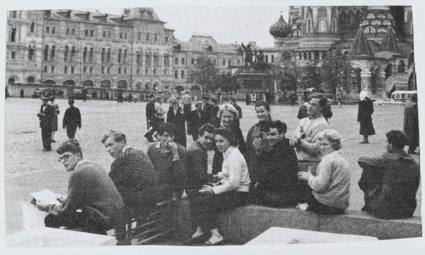 Trip to Moscow during the Cold War