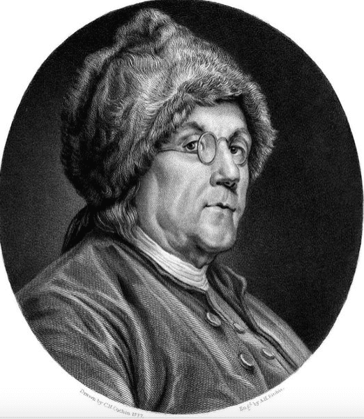 Portrait of Benjamin Franklin