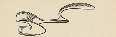 Retractor used in surgery by W.W. Keen