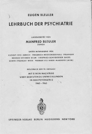 Text written by Eugen Bleuler