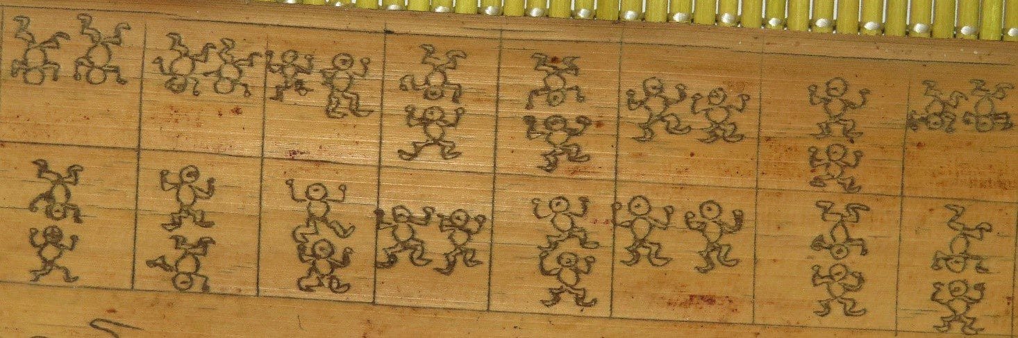 Figures that may represent a spiritual component of medicine