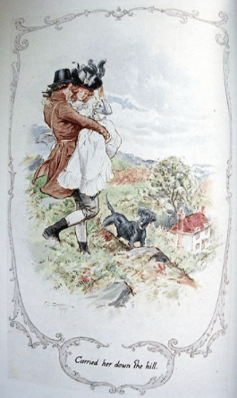 Willoughby Carries Marianne Home after heavy rain